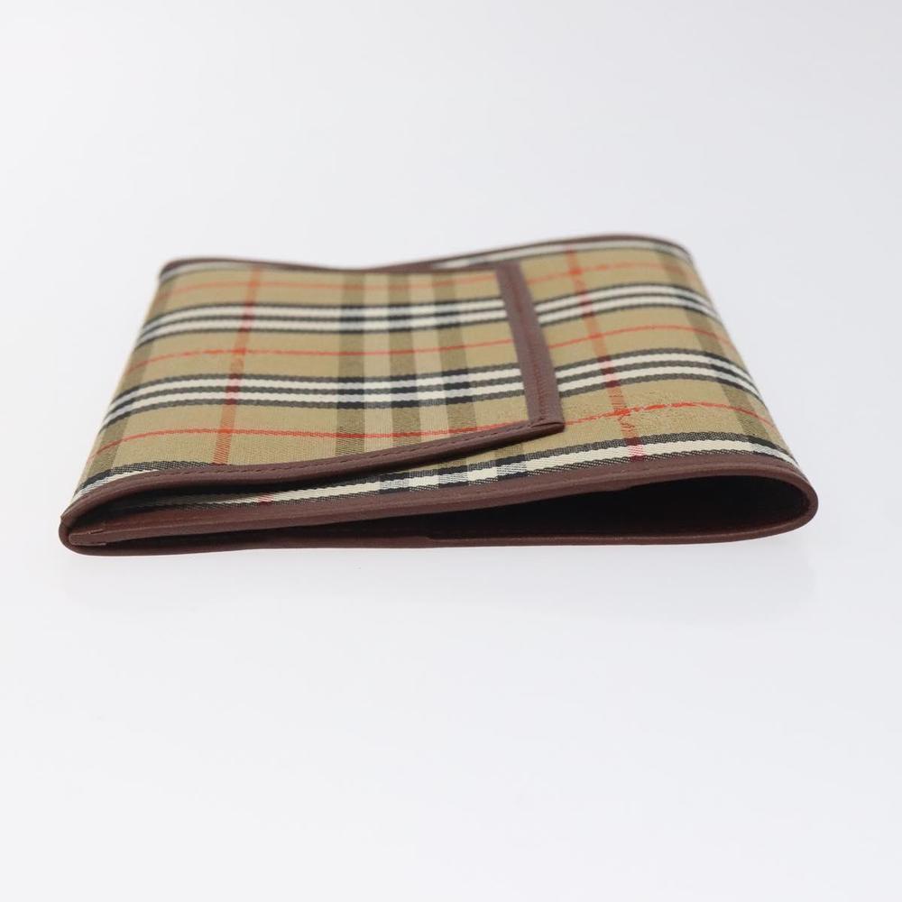 BURBERRY Nova Check Day Planner Cover Canvas Beige Auth am8273 - Picture 4 of 16